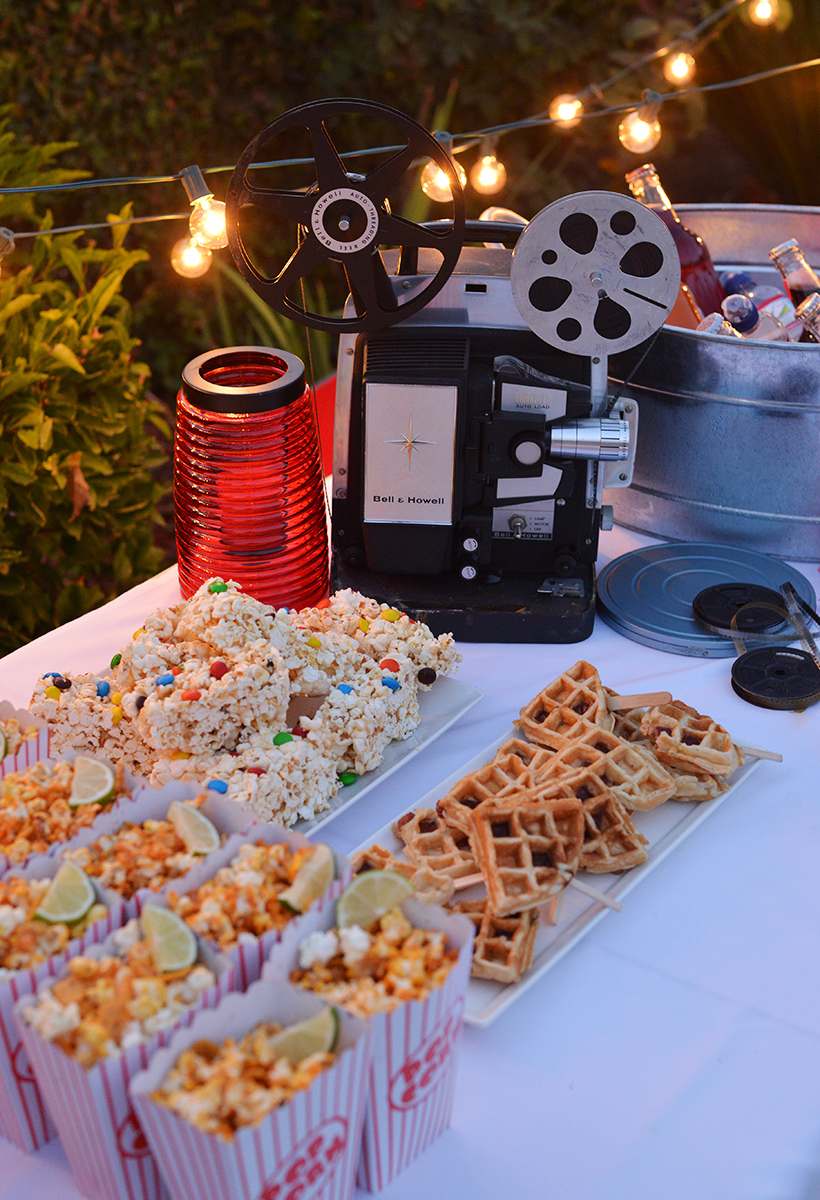 Backyard Movie Night Snack Ideas